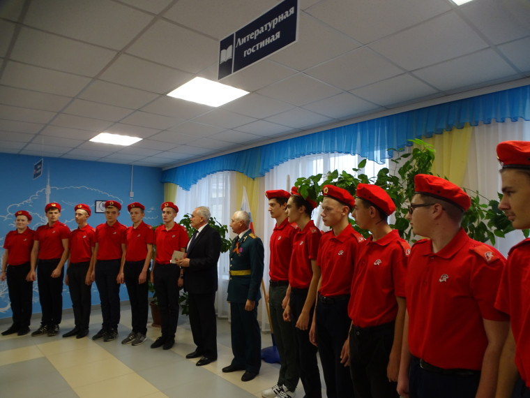 Встреча с Гвардии капитаном запаса.