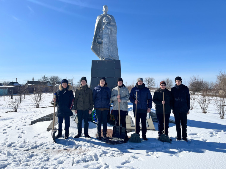 Волонтеры в деле.
