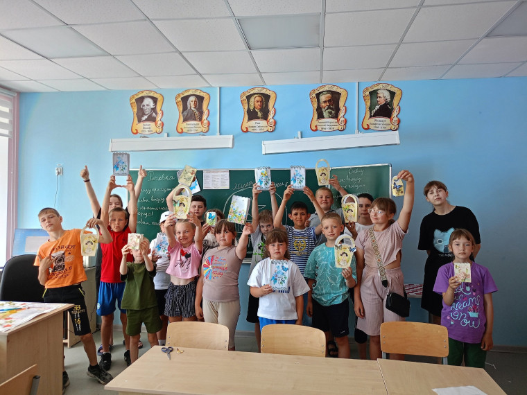 Открытие лагеря "Солнышко".